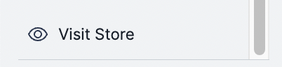 The Visit Store link on the Zyda dashboard